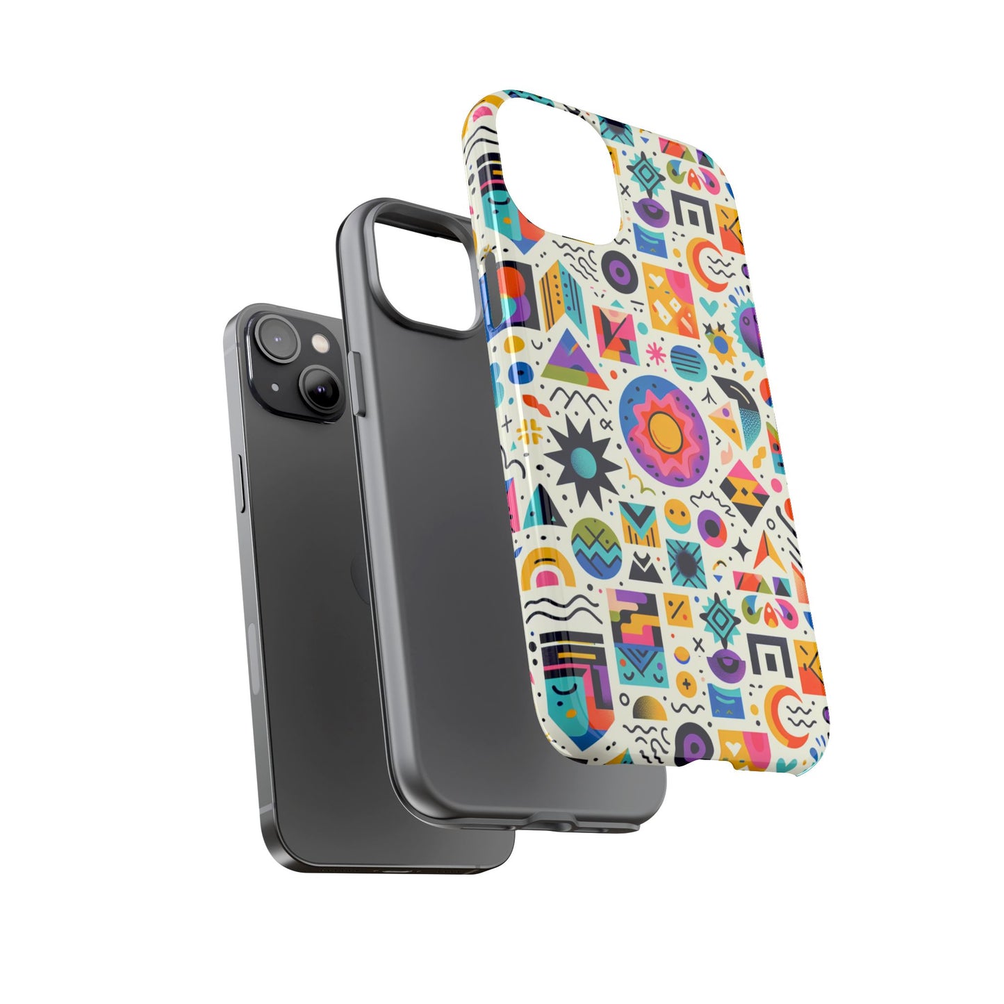 pattern image 10 vibrant 3d phone case for smartphone protection and style compatible with iphone 13, 14, 15 & 16 – all models including pro, pro max & plus