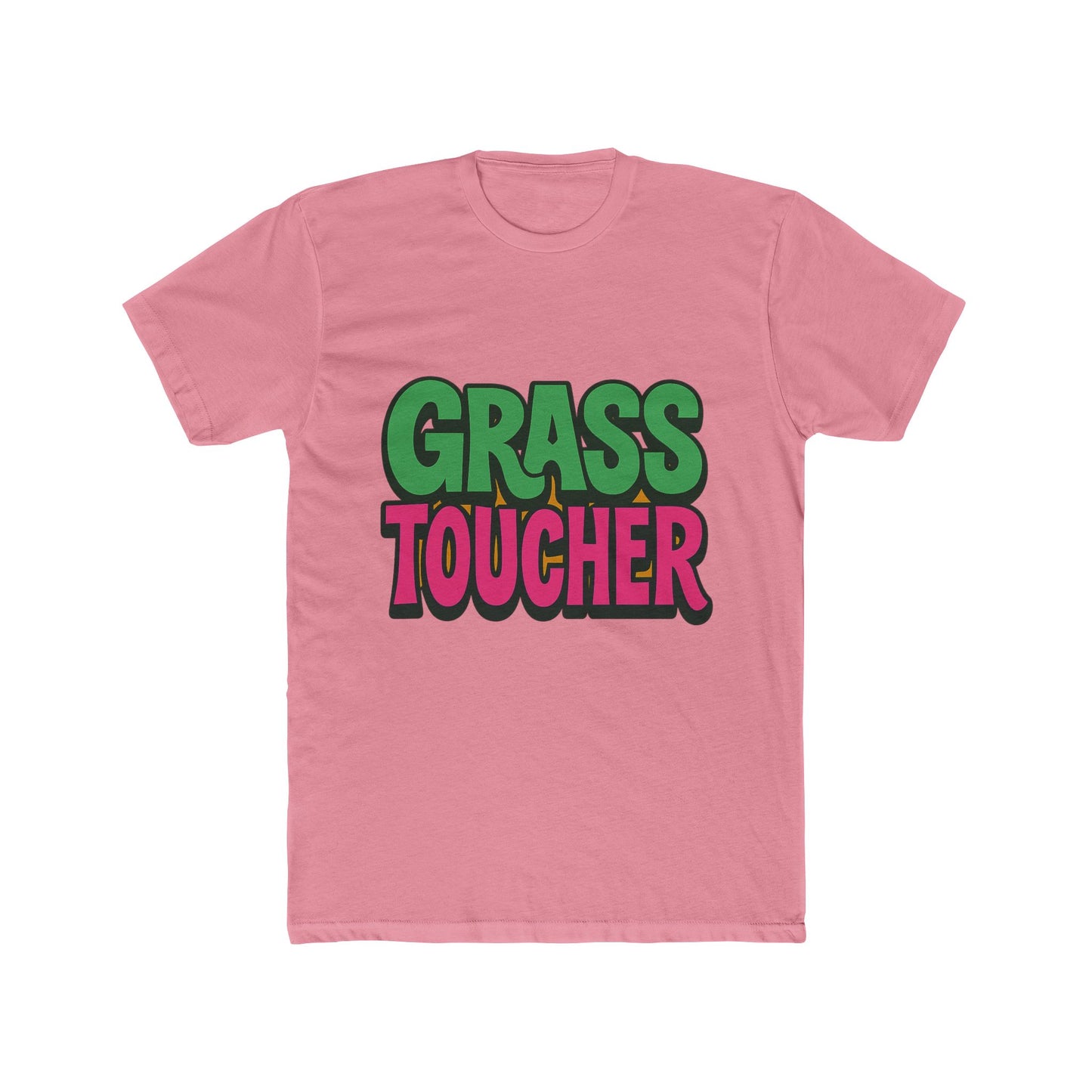 grass toucher unisex t-shirt - funny meme shirt - casual green tee for men and women - perfect gift for meme lovers