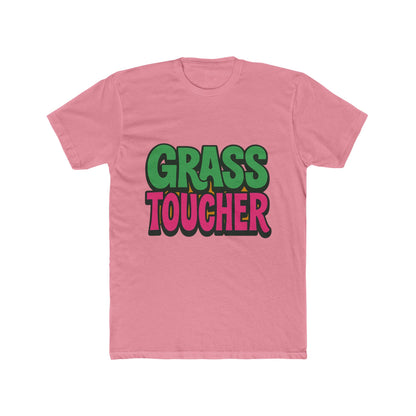 Grass Toucher Unisex T-Shirt - Funny Meme Shirt - Casual Green Tee for Men and Women - Perfect Gift for Meme Lovers