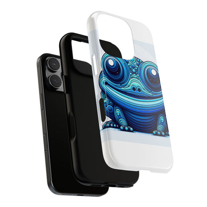 Vibrant 3D Animal-Inspired Phone Case in Blue for Stylish Protection and Unique Expression Compatible with iPhone 13, 14, 15 & 16 – all models including Pro, Pro Max & Plus