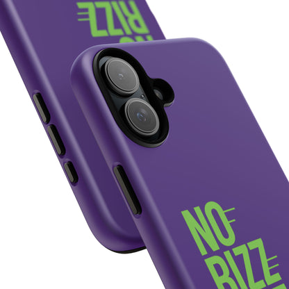 Tough Phone Case - No Rizz Left Behind - Durable, Stylish Protection for Active Lifestyles - Impact-Resistant, Dual Layer, Shock-Absorbing TPU - Perfect Gift for Tech Lovers