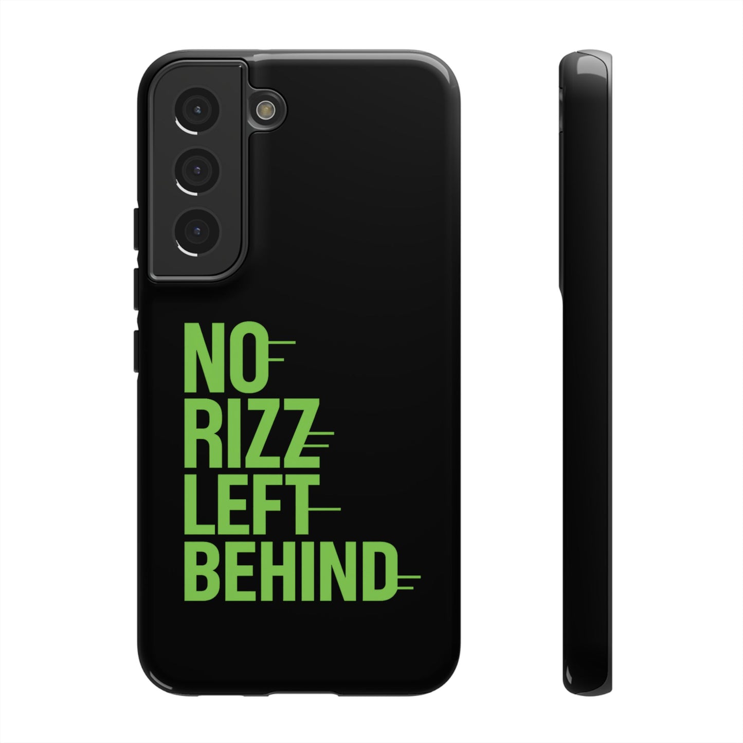 tough phone case - no rizz left behind for ultimate protection