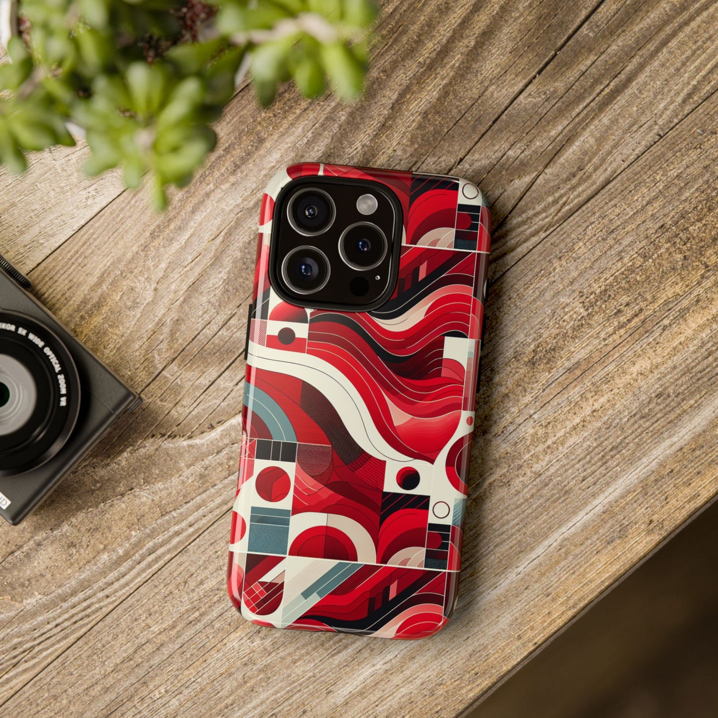 pattern image 2 vibrant shockproof phone case for anime and comic fans