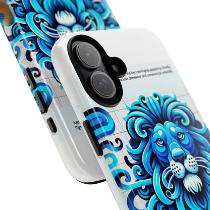 Vibrant 3D Lion Art Phone Case for Stylish Protection and Self-Expression Compatible with iPhone 13, 14, 15 & 16 – all models including Pro, Pro Max & Plus