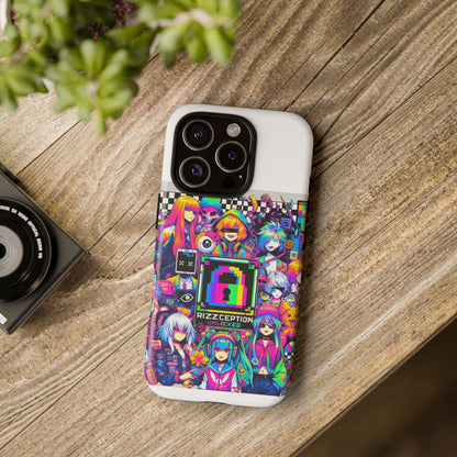 Rizzception Unlocked 3D Wrap Protective Phone Case for Anime Lovers