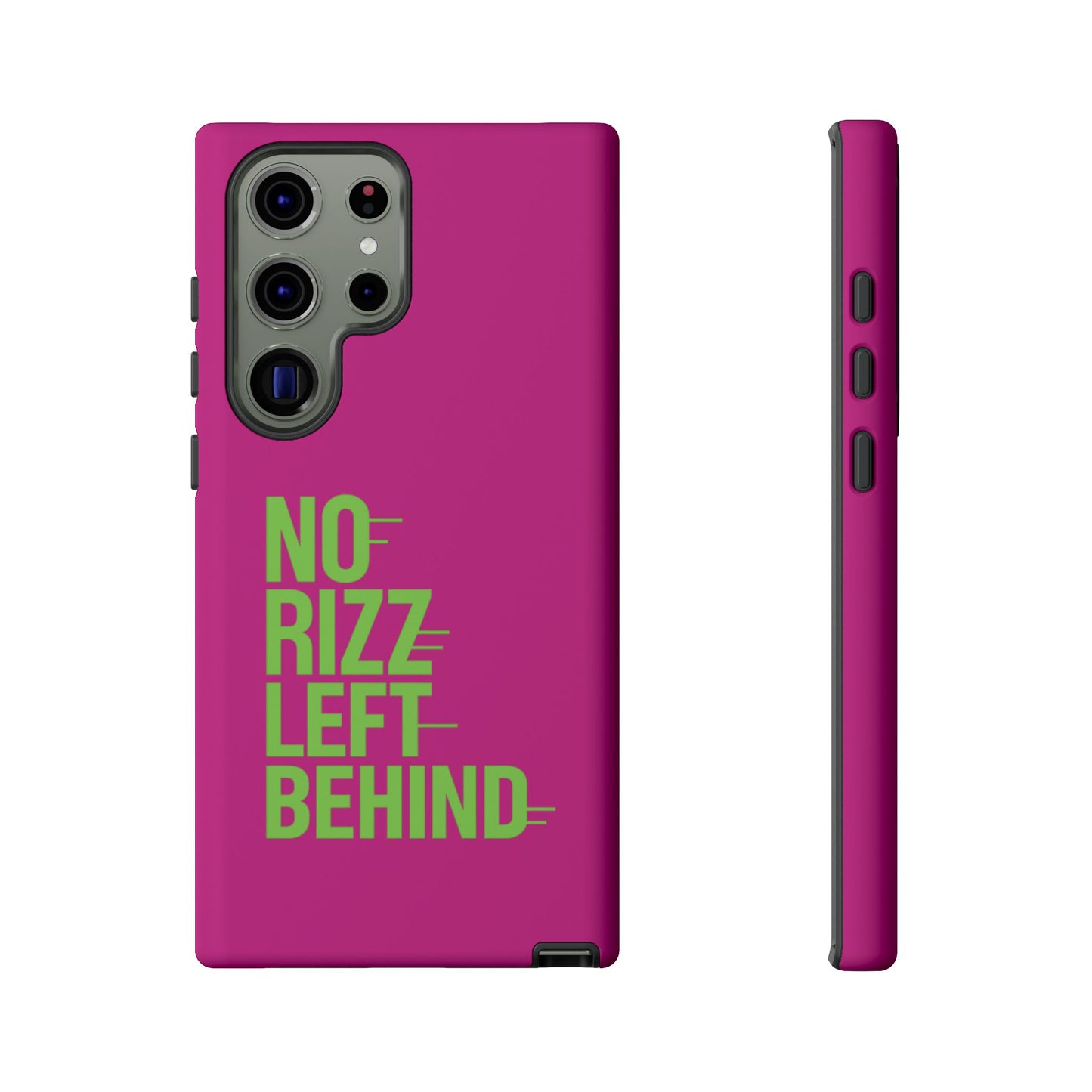 tough cases - no rizz left behind phone case for ultimate protection and style