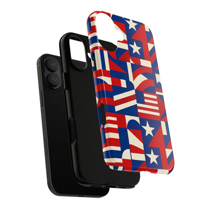 Vibrant Geometric 3D Wrap Protective Phone Case for Stylish Expression Compatible with iPhone 13, 14, 15 & 16 – All Models Including Pro, Pro Max & Plus