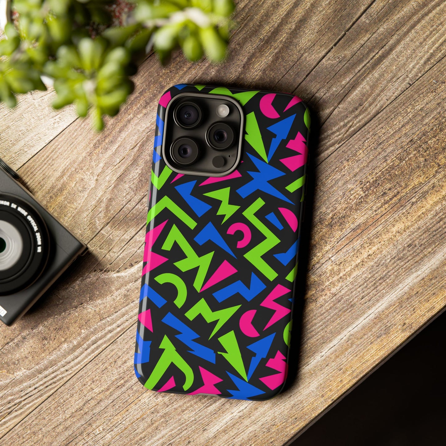 y2k multicolour 4 protective phone case with 3d design – stylish protection for unisex smartphones compatible with iphone 13, 14, 15 & 16 – all models including pro, pro max & plus