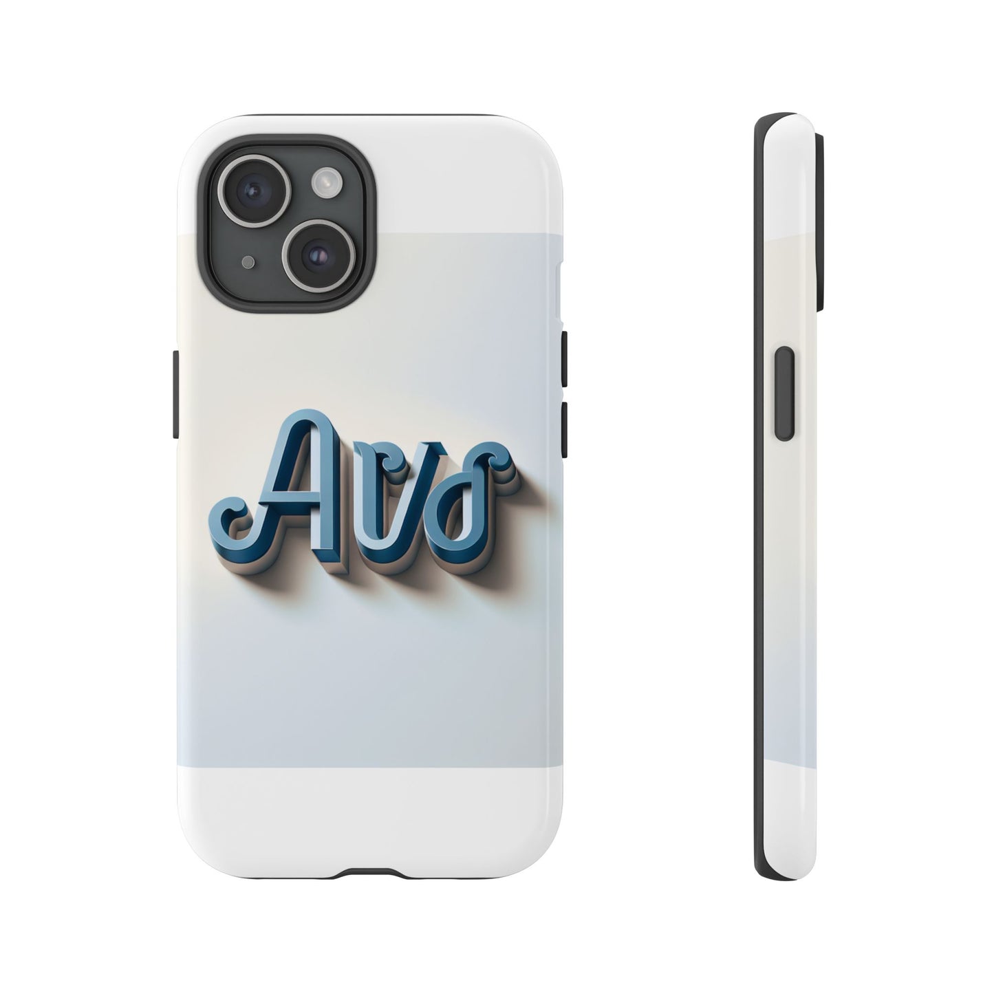 vibrant 3d wrap protective phone case in retro blue design – trendy accessory for fashion-forward users compatible with iphone 13, 14, 15 & 16 – all models including pro, pro max & plus