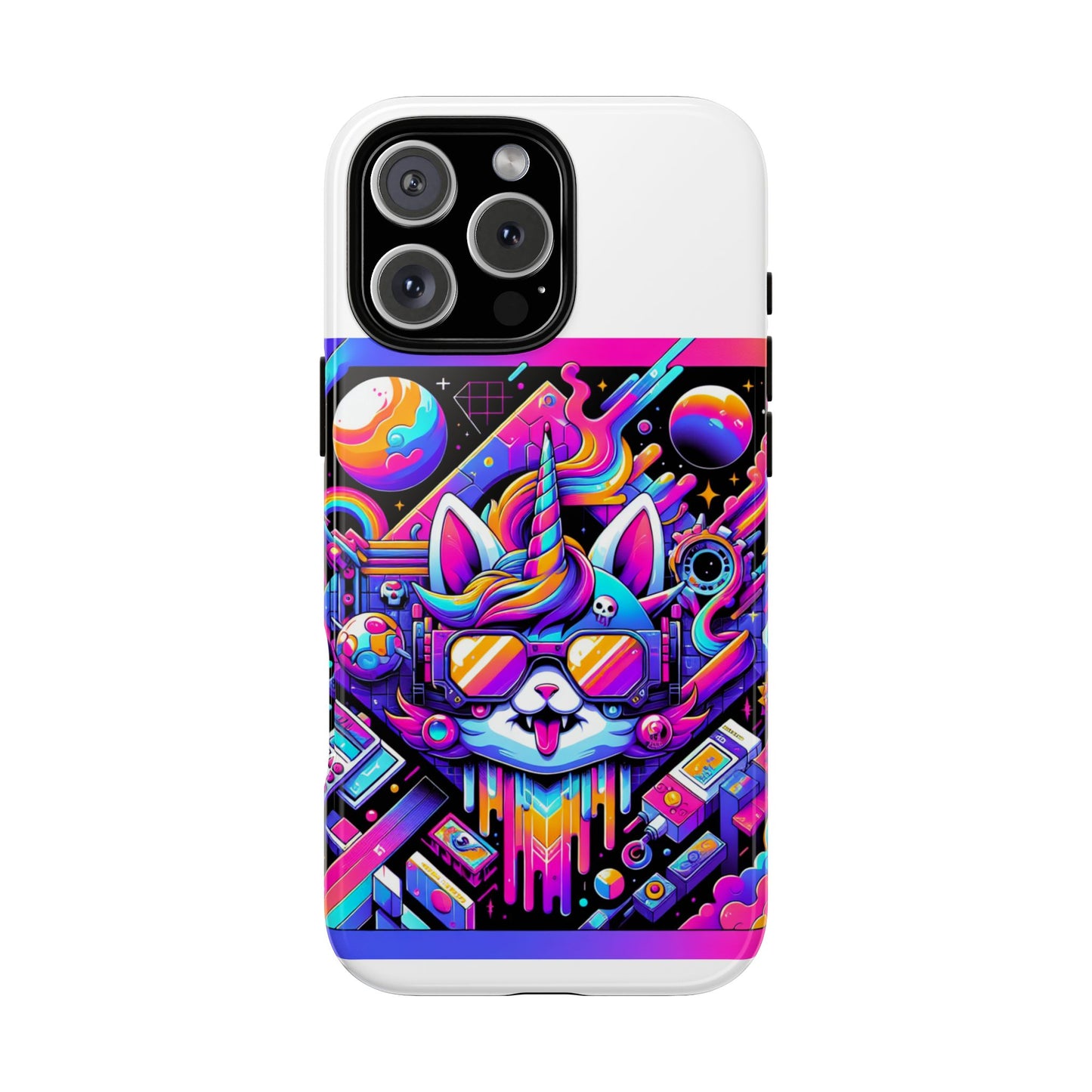 rizzed up and ready protective phone case for anime lovers