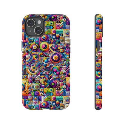 Pattern Image 3 Vibrant Shockproof Phone Case for Anime and Comic Fans - Stylish Protection and Colourful Art Finish – Compatible with iPhone 13, 14, 15 & 16 – all models including Pro, Pro Max & Plus