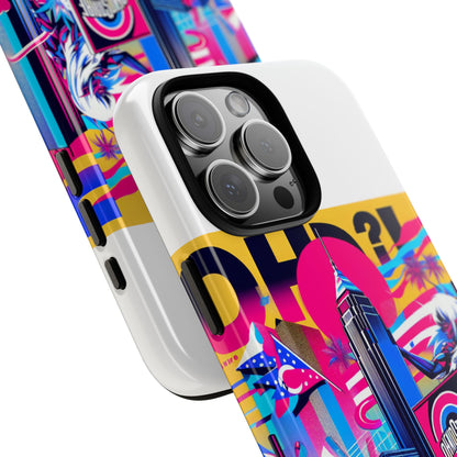 Ohio More Like Oh-Yes Protective Phone Case for Smartphones, 3D Wrap Design, UV Protected, Shock Absorbing, Ideal Gift for Anime and Comic Lovers