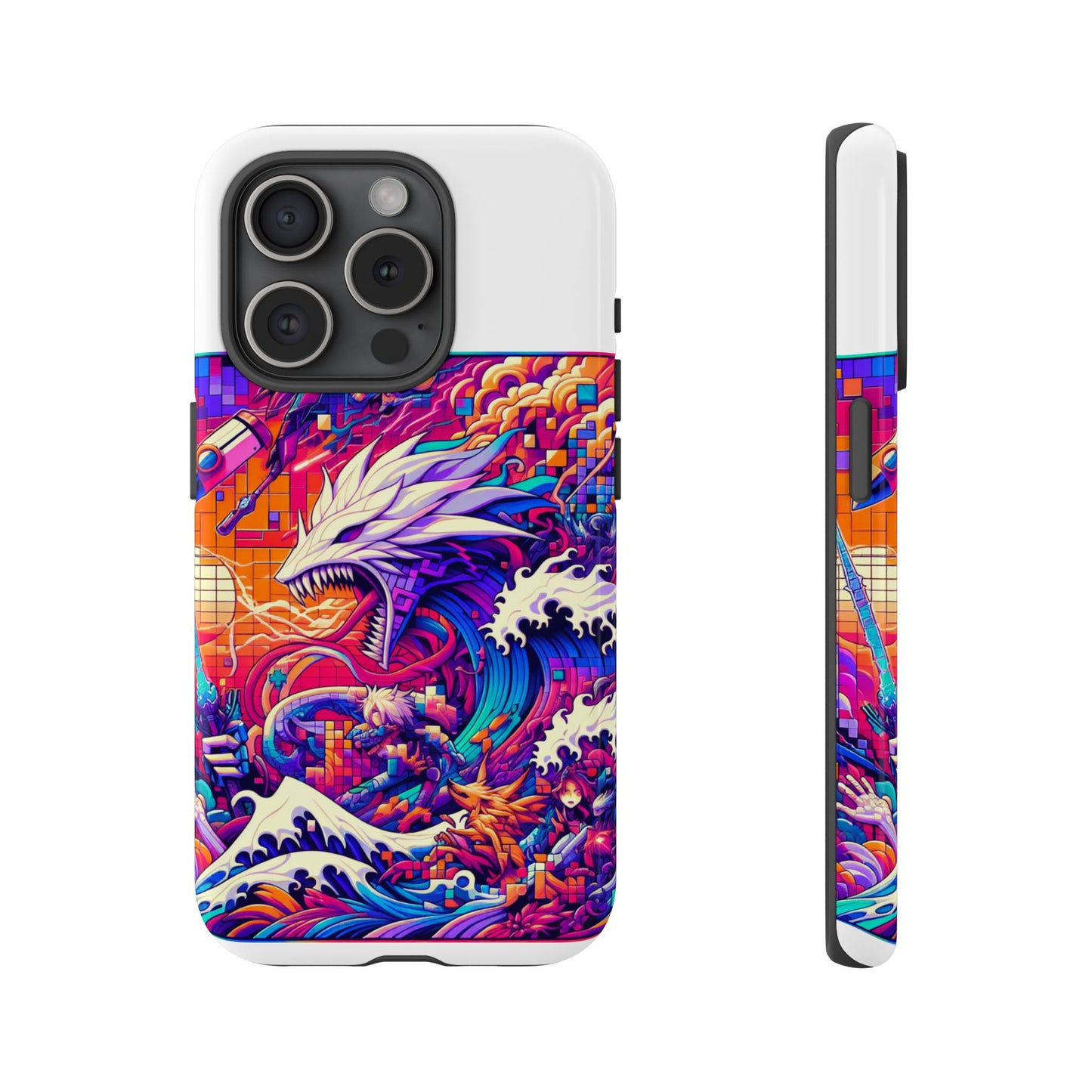 above here whopper whopper sigma stopper colourful protective phone case