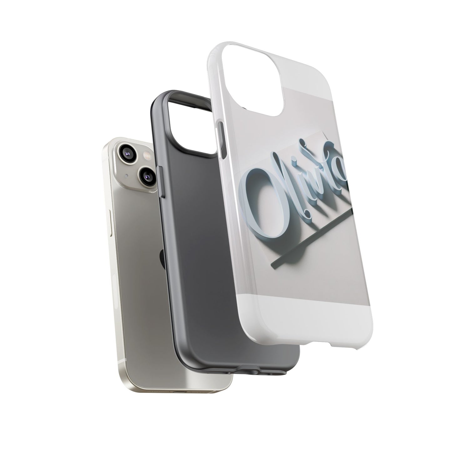 vibrant 3d blue name phone case for stylish protection – unique accessory for self-expression compatible with iphone 13, 14, 15 & 16 – all models including pro, pro max & plus