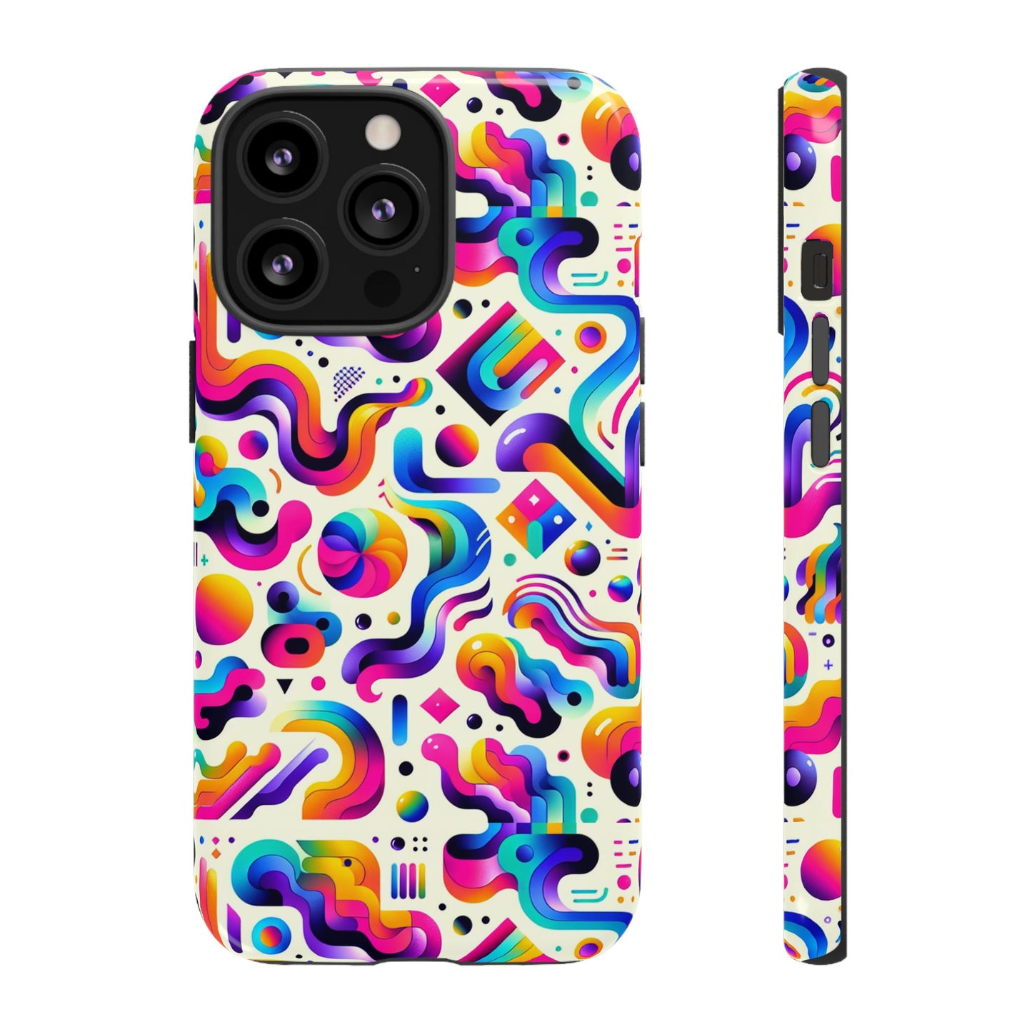pink pattern image 7 soft tpu phone case for stylish protection
