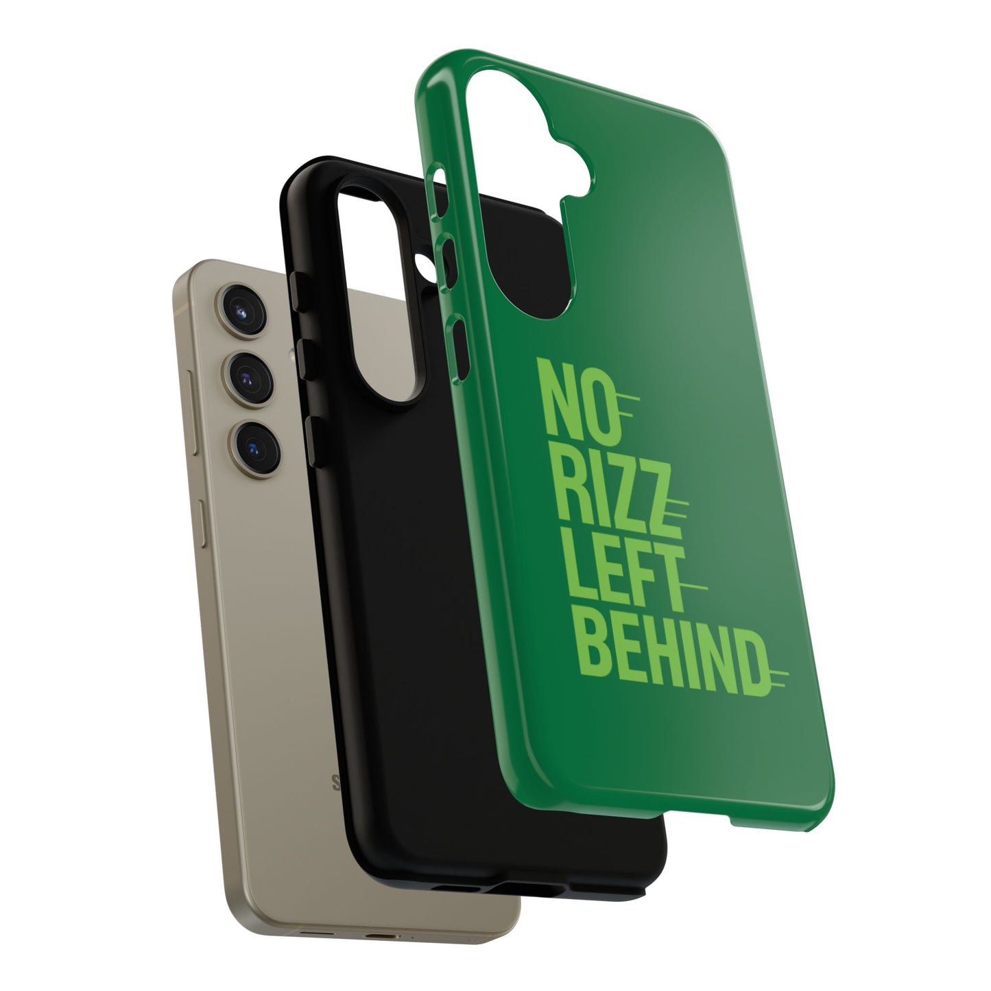 tough cases - no rizz left behind phone case for ultimate protection and style