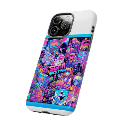 Sigma Sprinting Vibrant Protective Phone Case for Smartphones, 3D Wrap Design with UV Protection, Durable Shock Absorbent Material, Ideal Gift for Anime and Comic Lovers