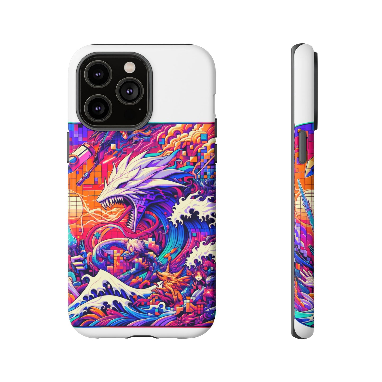 above here whopper whopper sigma stopper colourful protective phone case