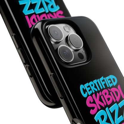 Certified Skibidi Rizz Phone Case - Tough & Trendy Smartphone Protector for Ultimate Style and Durability