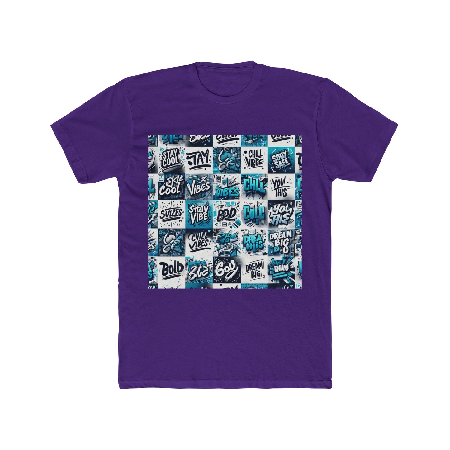 unisex t-shirt - aesthetic blue 1: timeless elegance in every stitch