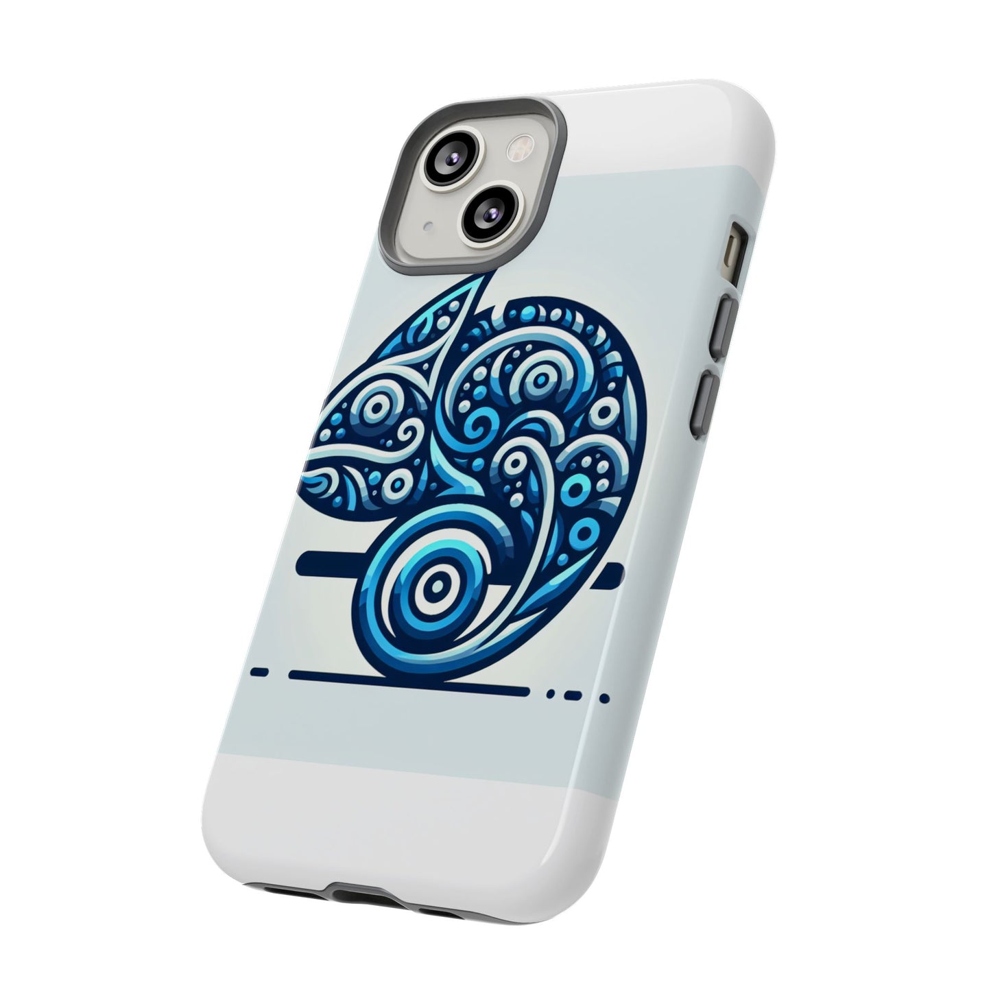 vibrant 3d blue animal design protective phone case – unique accessory for self-expression compatible with iphone 13, 14, 15 & 16 – all models including pro, pro max & plus
