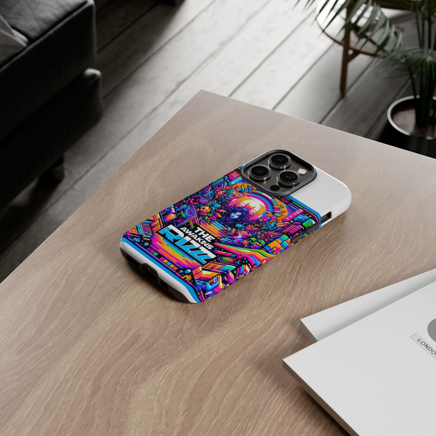 the rizz awakens 3d wrap protective phone case for anime and comic lovers