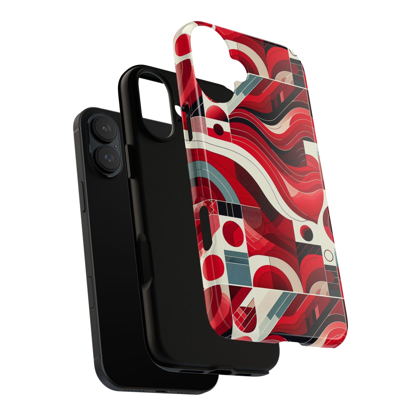 pattern image 2 vibrant shockproof phone case for anime and comic fans