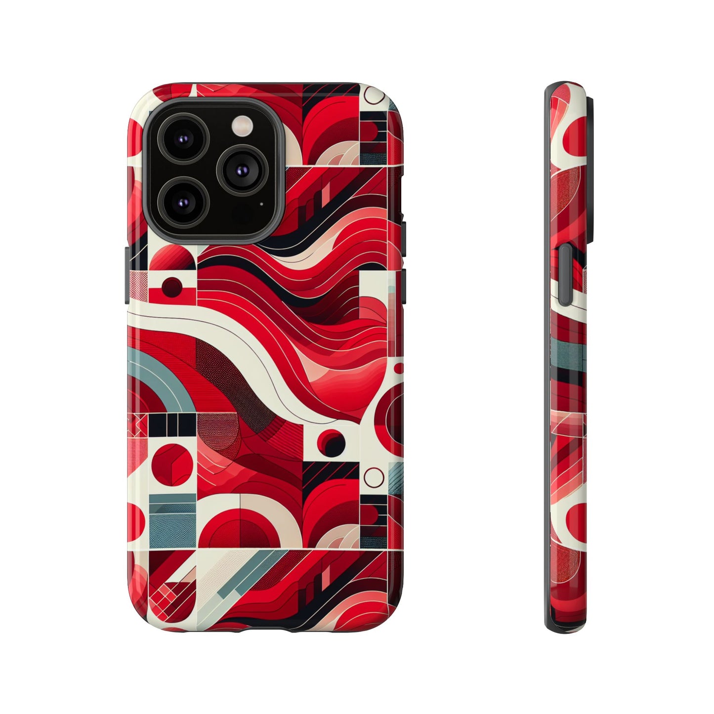 pattern image 2 vibrant shockproof phone case for anime and comic fans