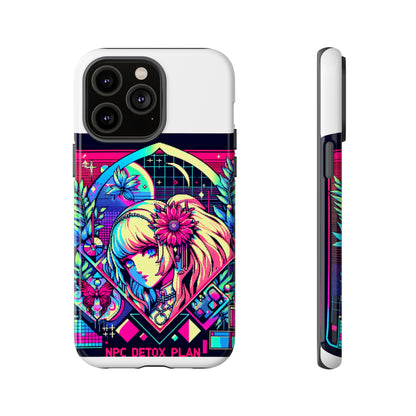 Npc Detox Plan - Vibrant Protective Phone Case for Anime and Comic Lovers, Durable Shock Absorption, UV Protected, Glossy or Matte Finish