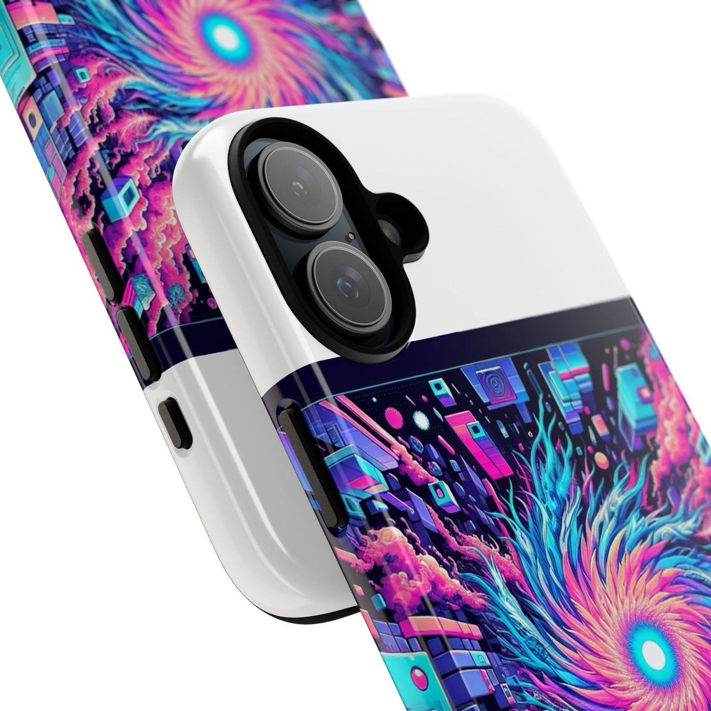 grass level 9000 protective phone case with 3d wrap design, uv protected and shock absorbent, fun retro style for anime lovers, ideal gift for tech enthusiasts