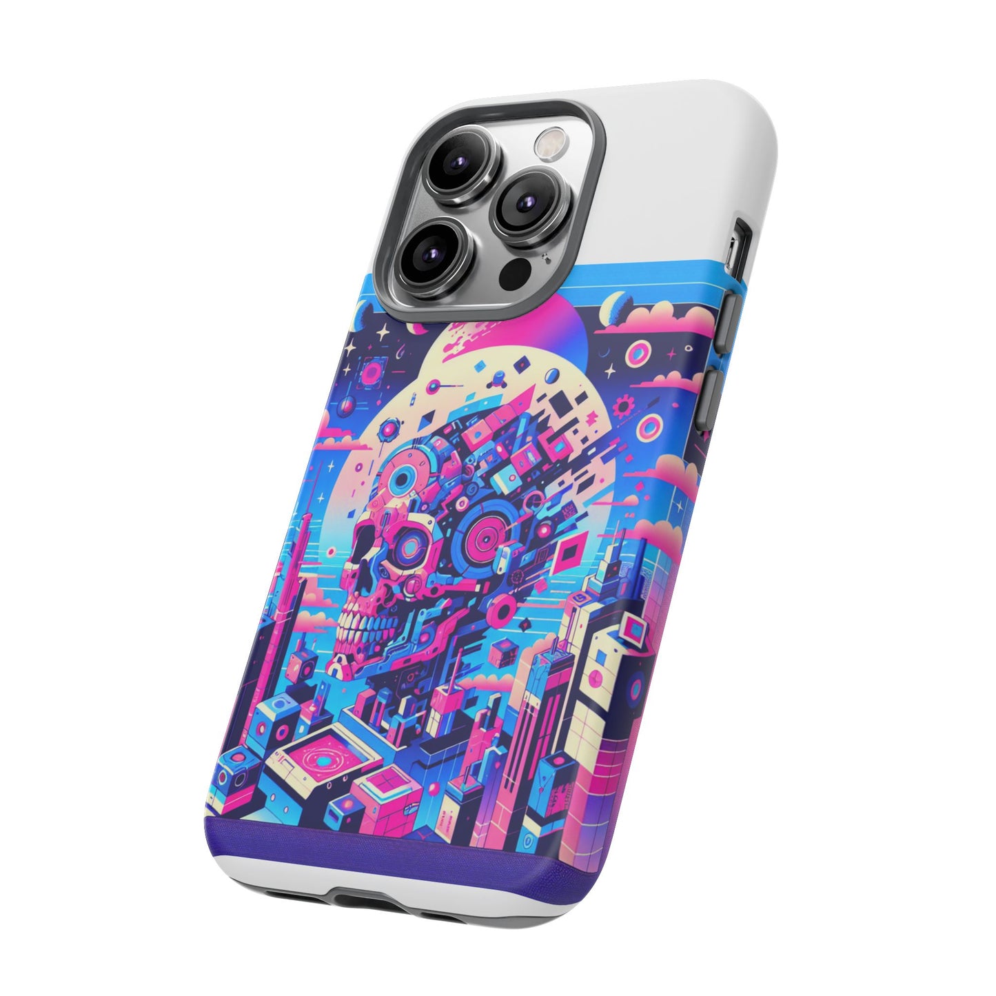 skibidi state certified protective phone case for anime lovers, durable 3d wrap design, uv protected, stylish shock absorbing silicone liner