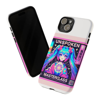 Unspoken Riz Masterclass Protective Phone Case, 3D Wrap Design, Durable Shock Absorption, UV Protected, Ideal Gift for Anime and Comic Fans, Glossy or Matte Finish