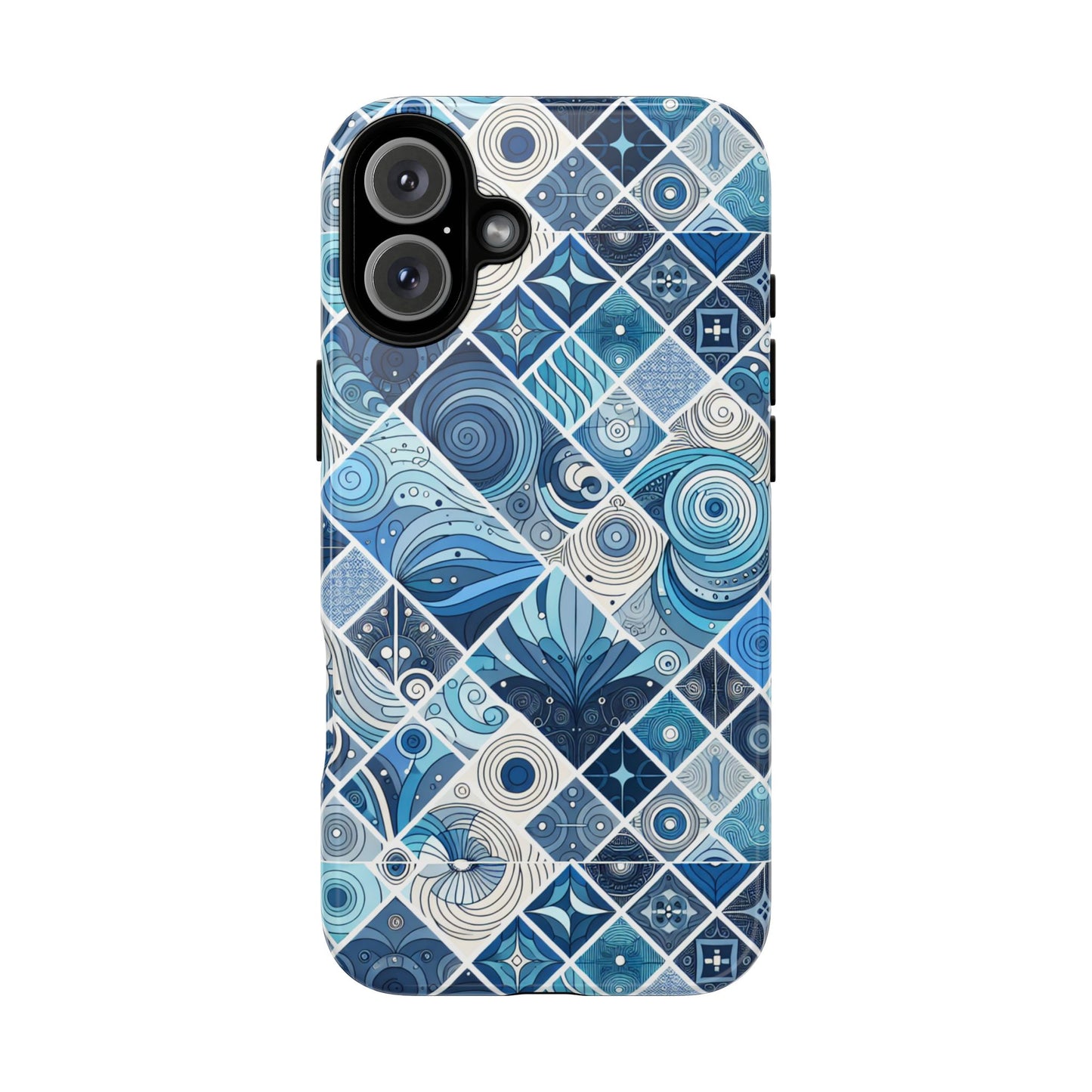 1 pattern image 1 vibrant shockproof phone case for anime and comic fans, retro art style, durable & uv protected, compatible with iphone 13-16 pro max plus