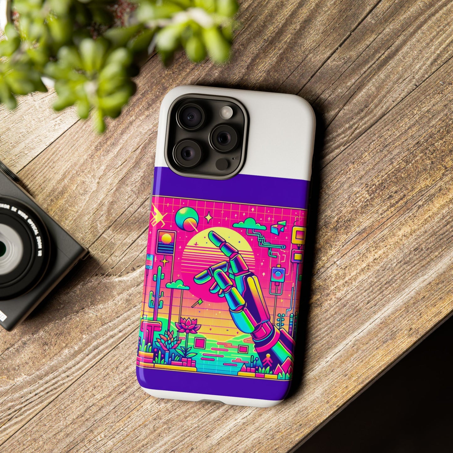 touch grass technician 3d wrap protective phone case