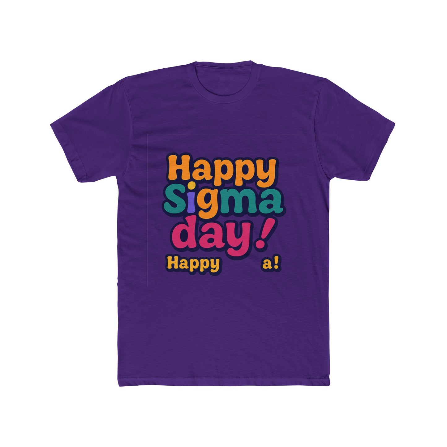 happy sigma day unisex t-shirt – multicolor meme tee – celebrate sigma day with style