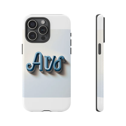 Vibrant 3D Wrap Protective Phone Case in Retro Blue Design – Trendy Accessory for Fashion-Forward Users Compatible with iPhone 13, 14, 15 & 16 – all models including Pro, Pro Max & Plus