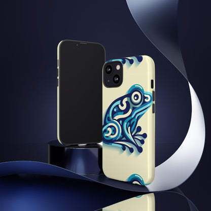 Blue Animal Create 15 3D Wrap Protective Phone Case with Vivid Anime and Comic Inspired Design for Smartphones, Shock Absorption and Durable UV Protected Cover