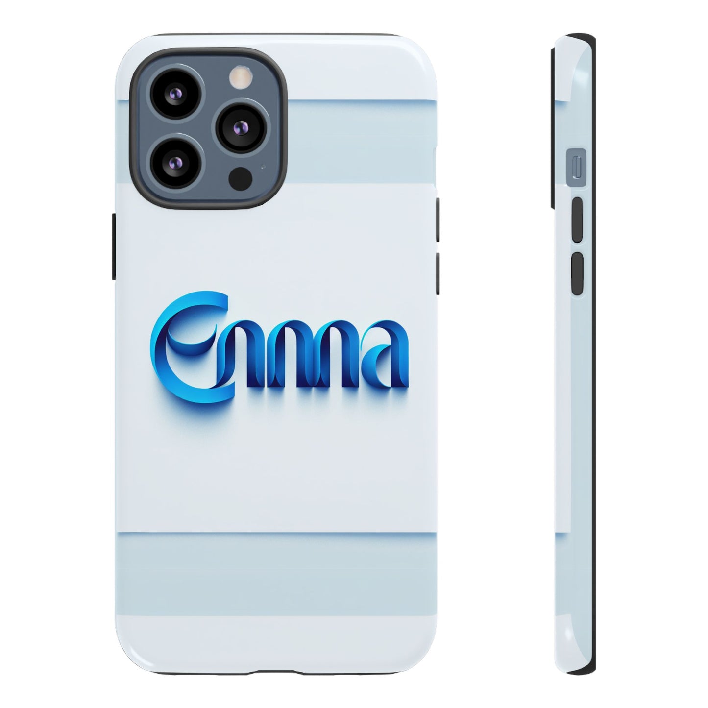emma blue 3d wrap protective phone case for smartphones with vivid anime comic design shock absorption and uv protection