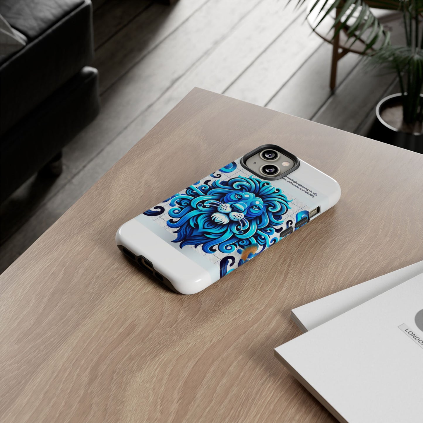 vibrant 3d lion art phone case for stylish protection and self-expression compatible with iphone 13, 14, 15 & 16 – all models including pro, pro max & plus