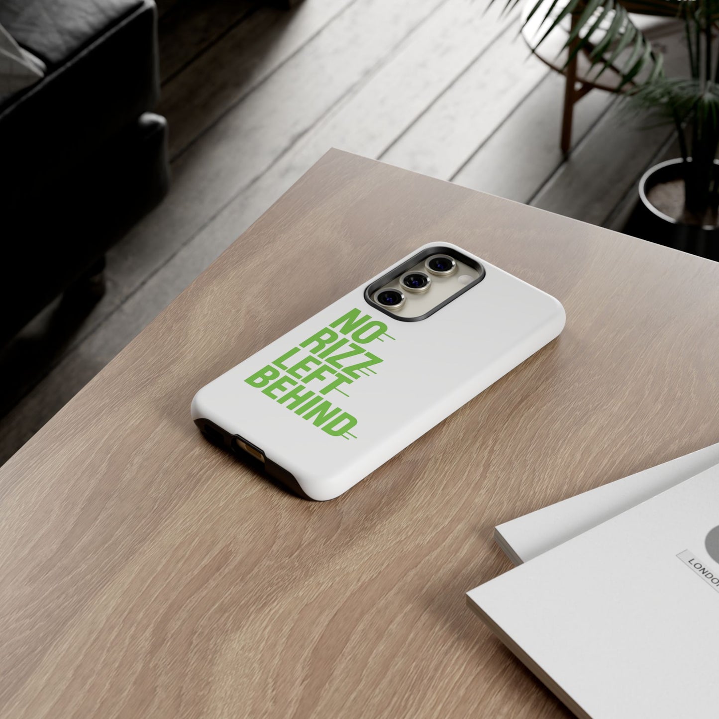 tough cases - no rizz left behind phone case for protection and style