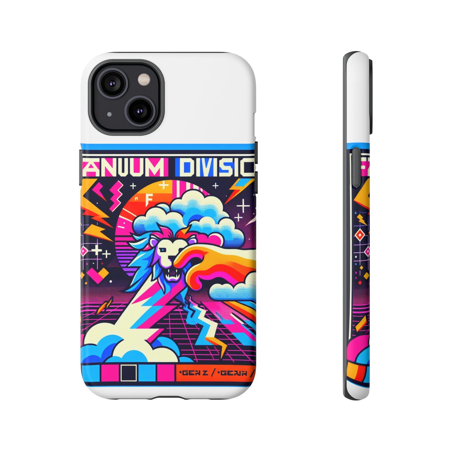 fanum irs division protective phone case with 3d wrap design, uv protected, durable shock absorption, ideal gift for anime and comic culture fans