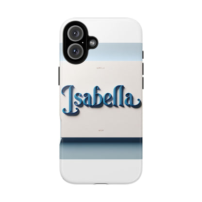 Vibrant 3D Blue Alphabet Design Protective Phone Case Stylish Accessory for Men and Women Unique Phone Cover Compatible with iPhone 13, 14, 15 & 16 – all models including Pro, Pro Max & Plus