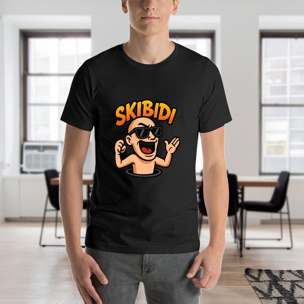 2025 new 150g men's short sleeve t-shirt, cotton, double-sided printed, comfortable fit for fitness, leisure, home, travel, multiple sizes available