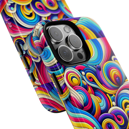 Pink Pattern Image 5 Protective Phone Case with 3D Wrap Design for Stylish Smartphone Protection