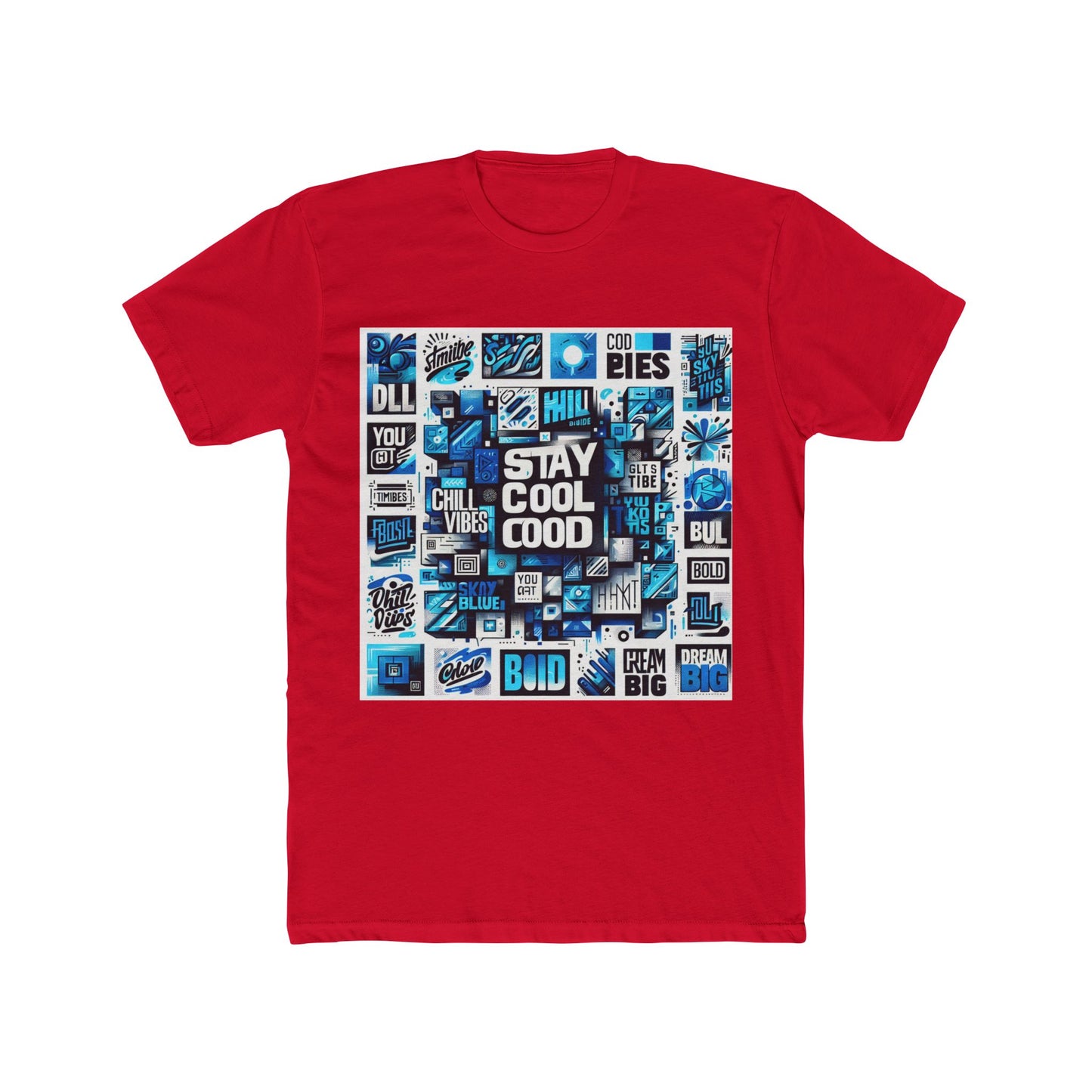 alphabet blue 52 unisex t-shirt – stylish casual wear, comfortable cotton tee for men & women, perfect everyday t-shirt