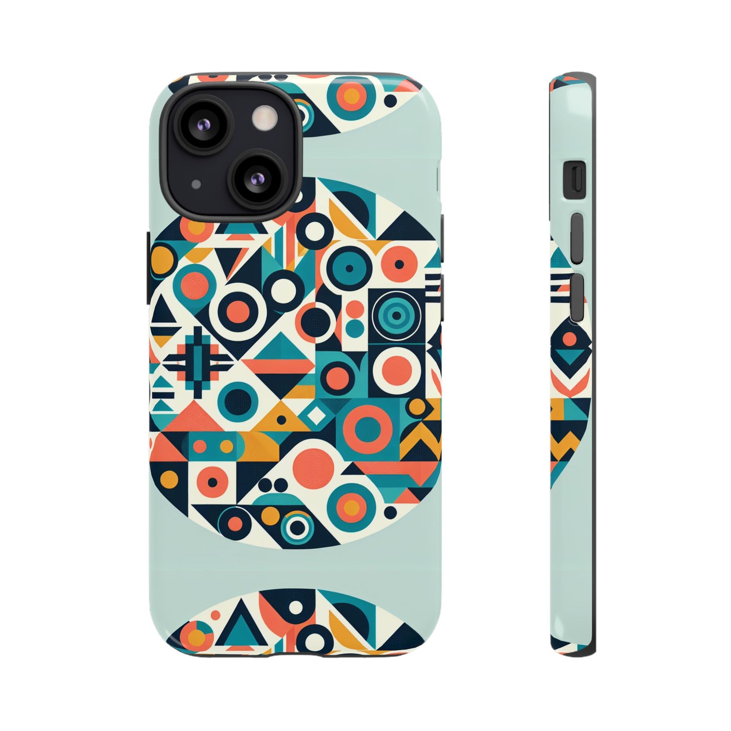 pattern image vibrant 3d anime comic phone case for men women