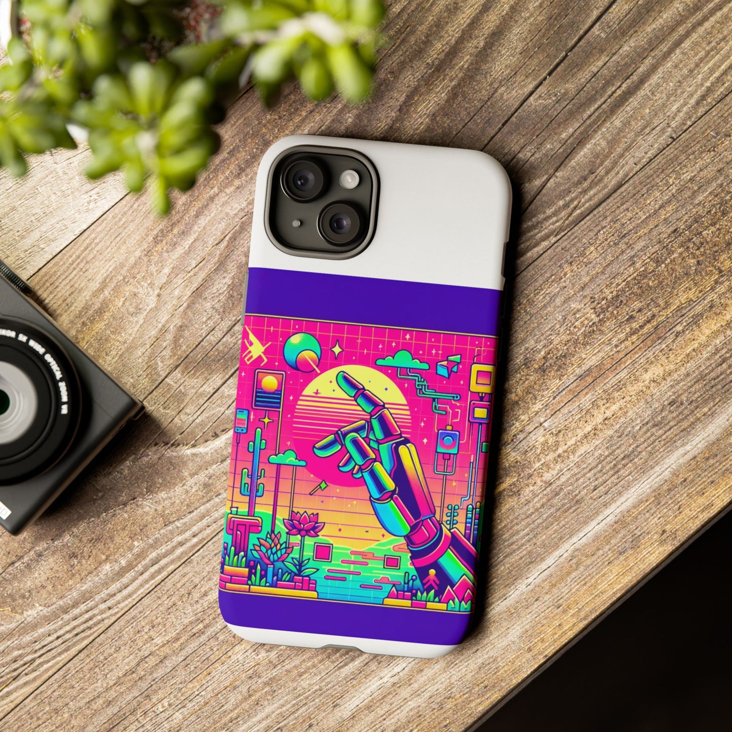 touch grass technician 3d wrap protective phone case