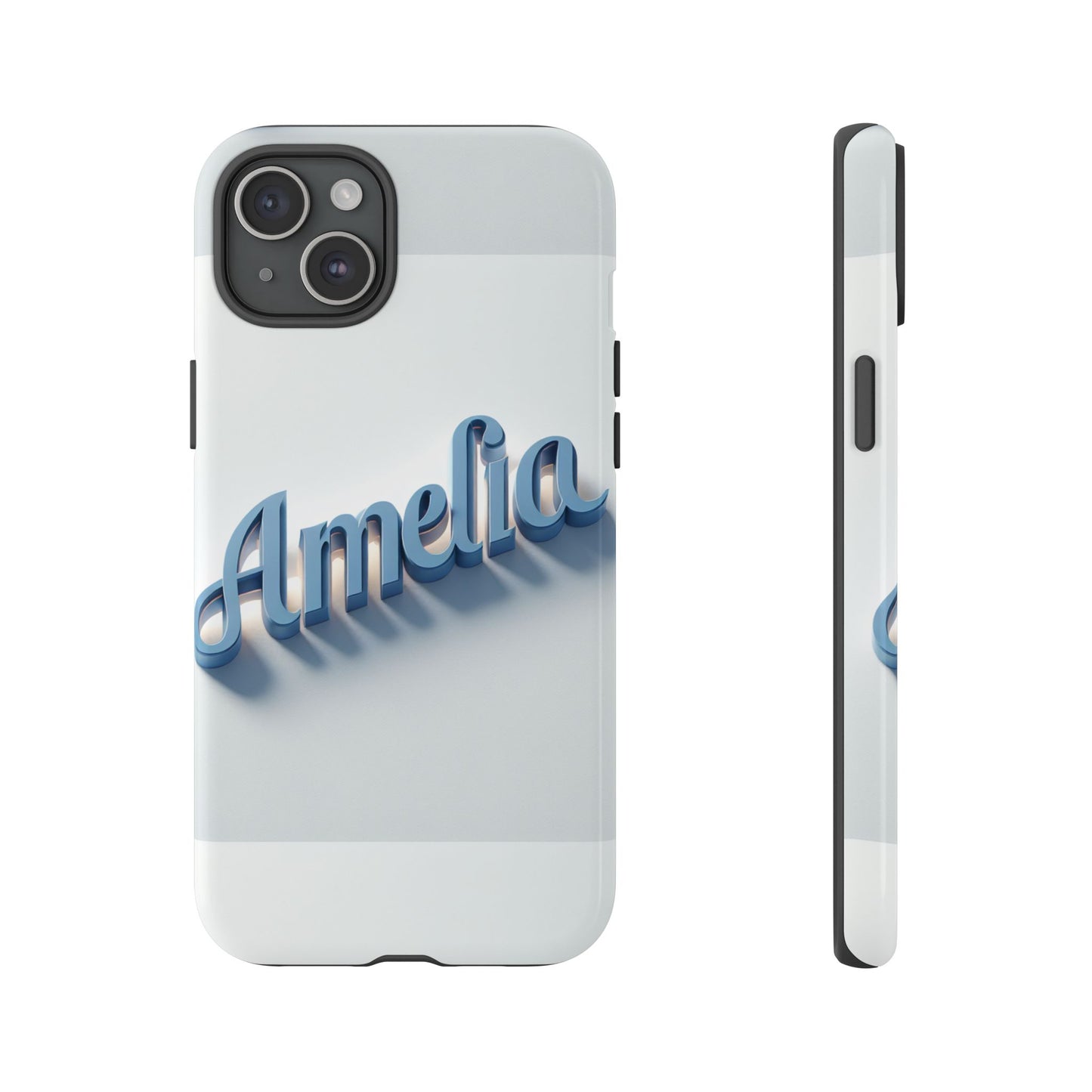 coolname amelia blue anime inspired 3d wrap phone case for women and teens shockproof tpu cover with vivid design and uv protection