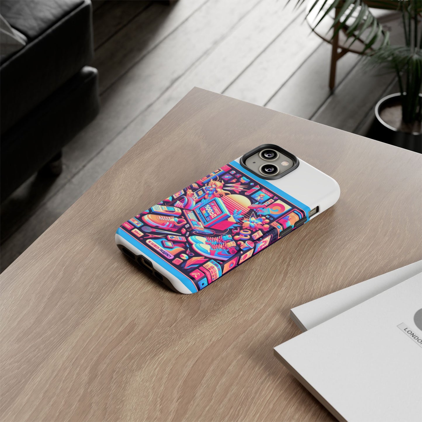 w skibidi frequency 3d wrap protective phone case for anime lovers, durable tpu silicone, shock absorbing, uv protected, glossy or matte finish, unique gift idea