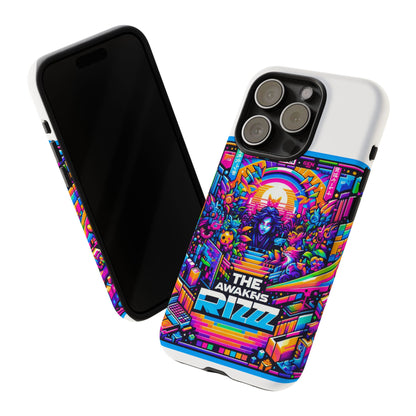 The Rizz Awakens 3D Wrap Protective Phone Case for Anime and Comic Lovers